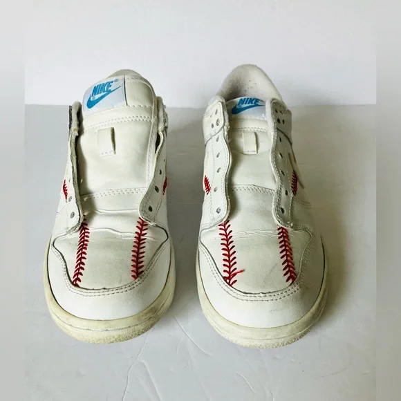 NIKE DUNK LOW OPENING DAY! BASEBALL MLB DIAMOND SERIES Nike 310569-115 SIZE 5Y - Picture 2 of 7